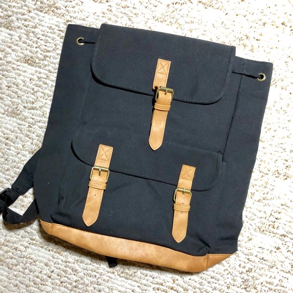 dsw canvas backpack